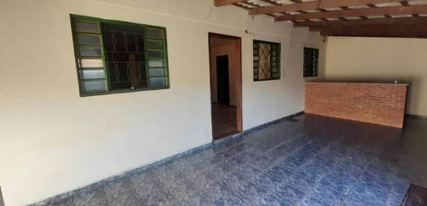 Casa 3 quartos, toda na Laje