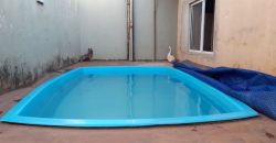 2 Casas no mesmo lote, com Piscina, Churrasqueira, Aceito Troca