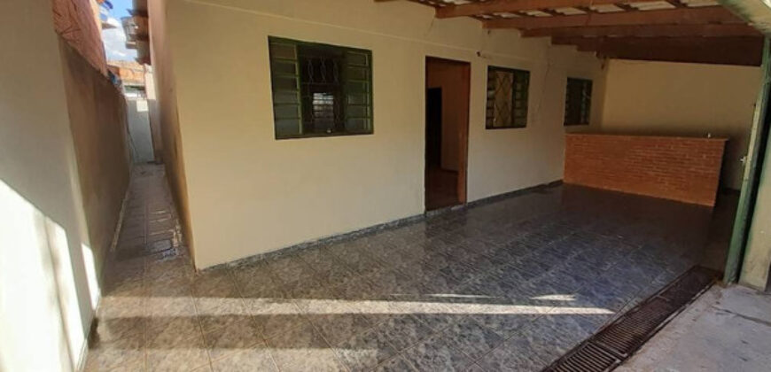 Casa 3 quartos, toda na Laje