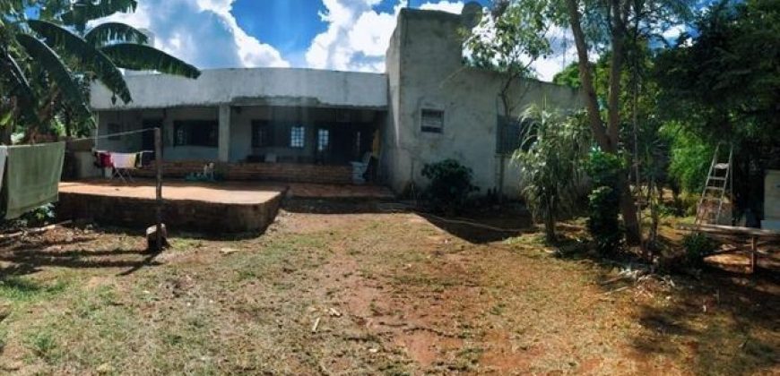 Casa 3 Qtos, Região do Tororo com lote de 1290, Troca por casa em São Sebastião-DF.