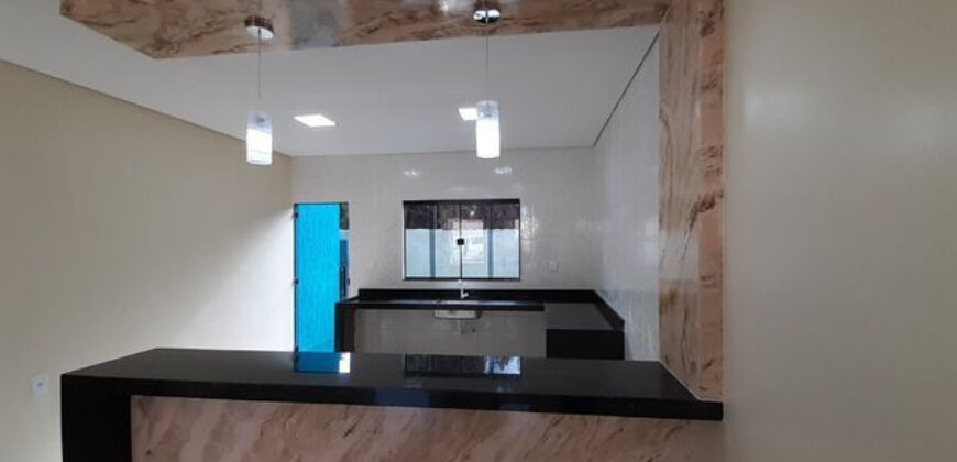 Casa 2 quartos, Nova, Moderna, Residencial Vitória