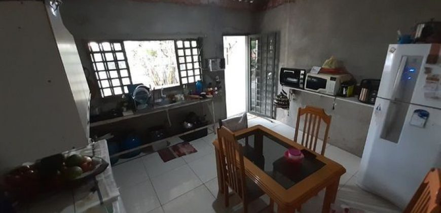 Casa 3 Qtos, Região do Tororo com lote de 1290, Troca por casa em São Sebastião-DF.