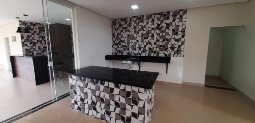 Excelente Casa Nova, Moderna, Bem Localizada, Condomínio Ouro Vermelho II Lt 1000 Metros