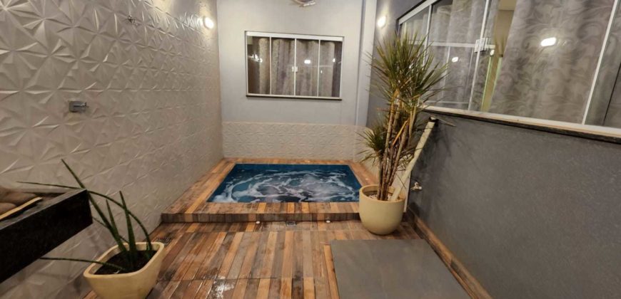 Excelente Casa com 3 Quartos, Suítes, Piscina de Hidro, Armários Planejados, Para pessoas Exigentes, localizada no Bairro Morro da Cruz, em São Sebastião/DF. – Aceita Troca