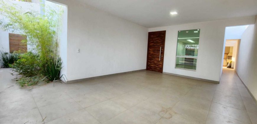 Casa Nova e Moderna, Fino Acabamento, Residencial Oeste