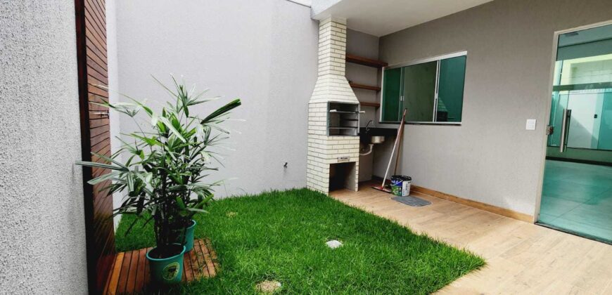 Excelente Casa com 3 Quartos, Suite, Nova, Moderna, Bairro Vila Nova em São Sebastião/DF.