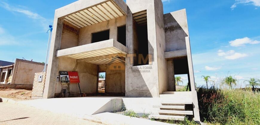 EXCELENTE CASA COM 4 QUARTOS, EM FASE DE ACABAMENTO, CONDOMINIO VISTA ITAIPU, JARDIM BOTANICO DE BRASILIA – ACEITA PERMUTA