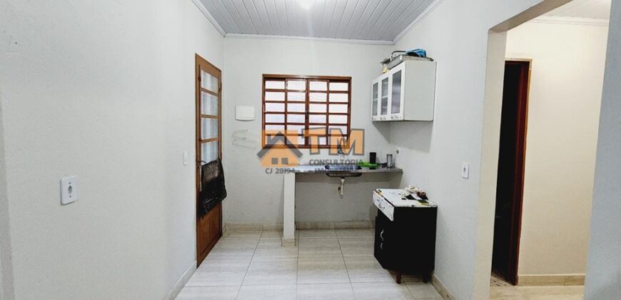 EXCELENTE CASA COM 2 QTOS, NA QUADRA 305 DO BAIRRO RESIDENCIAL OESTE, EM SÃO SEBASTIÃO/DF. – Aceita Troca em Condominio