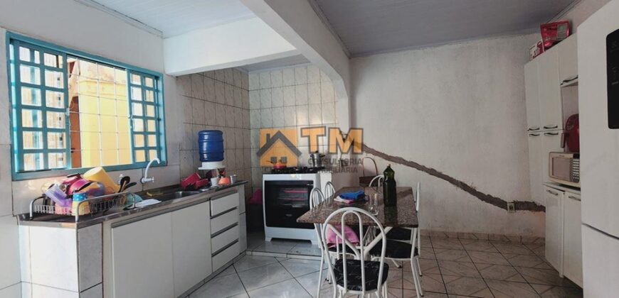 Excelente Casa, com 3 Qtos, Lotão de 250 metros, bem Localizada, Bairro Vila Nova, em São Sebastião/DF.