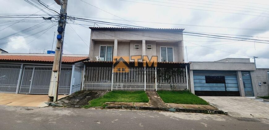 EXCELENTE SOBRADO, COM 5 QUARTOS, SUITES, BEM LOCALIZADO, NA QUADRA 102 DO BAIRRO RESIDENCIAL OESTE, EM SÃO SEBASTIÃO/DF. – ACEITA IMÓVEL DE MENOR VALOR