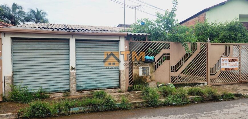 Imóvel com 2 casas e uma loja, bem localizada, lotão de 315 metros, no Bairro Vila Nova, Perto da Escola do Bosque , em São Sebastião/DF