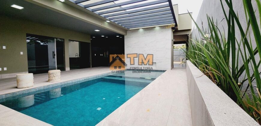 MARAVILHOSA CASA ALTO PADRÃO 4 SUITES, NOVA, MODERNA, COM FINO ACABAMENTO, PISCINA, LOTÃO COM 650 METROS, NO CONDOMINIO ESTANCIA DOS IPÊS, JARDIM BOTANICO, DE BRASILIA /DF – PERTO DO OURO VERMELHO II.