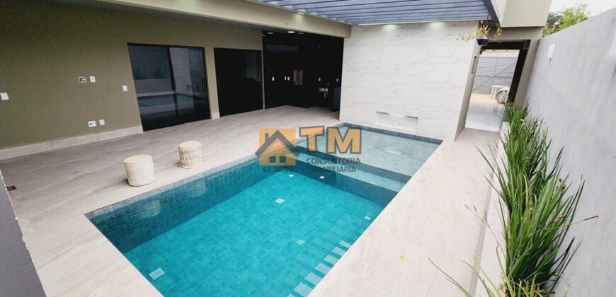 MARAVILHOSA CASA ALTO PADRÃO 4 SUITES, NOVA, MODERNA, COM FINO ACABAMENTO, PISCINA, LOTÃO COM 650 METROS, NO CONDOMINIO ESTANCIA DOS IPÊS, JARDIM BOTANICO, DE BRASILIA /DF – PERTO DO OURO VERMELHO II.