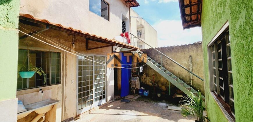 INVESTIR OU MORAR, CASA COM 3 QTOS, MAIS UM SOBRADO NOS FUNDOS, BEM LOCALIZADOS, QD. 34, DO BAIRRO SÃO JOSÉ, EM SÃO SEBASTIÃO/DF.