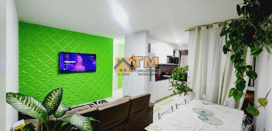 EXCELENTE APARTAMENTO DE 2º ANDAR, REFORMADO, NO RESIDENCIAL CRIXAS 4, EM SÃO SEBASTIÃO/DF.