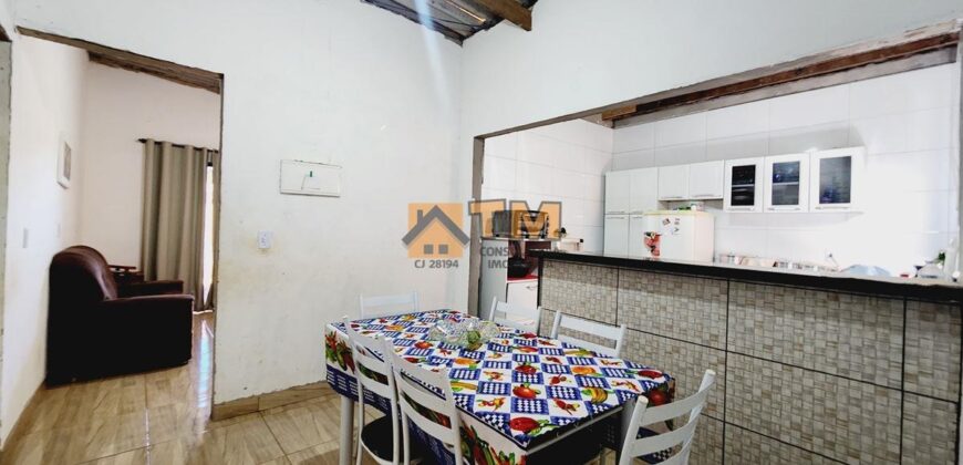 Excelente Casa, com 3 Quartos, Bairro Morro da Cruz, em São Sebastião/DF. – Aceita Troca