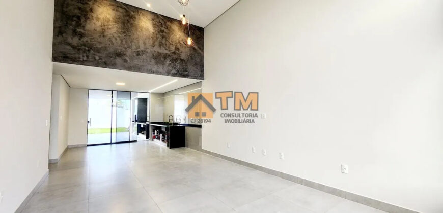 Casa Alto Padrão, Nova, Moderna, Fino Acabamento, com 3 Quartos, Suíte, Condomínio Vista Itaipu, no Jardim Botânico Brasília /DF.