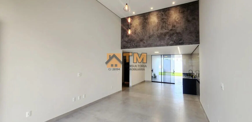 Casa Alto Padrão, Nova, Moderna, Fino Acabamento, com 3 Quartos, Suíte, Condomínio Vista Itaipu, no Jardim Botânico Brasília /DF.