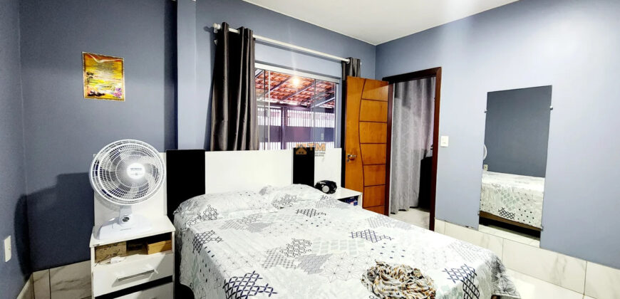 EXCELENTE CASA COM 4 QUARTOS, TODA NA LAJE, COM ESCRITURA, PERTO DE COMERCIO EM GERAL E PROXIMO A PARADA DE ONIBUS, NA QUADRA 101, DO BAIRRO RESIDENCIAL OESTE, EM SÃO SEBASTIÃO /DF.