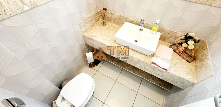 MARAVILHOSO SOBRADO, COM 4 QUARTOS, LINDO JARDIM QUE FAZ INTERAÇÃO COM A CASA, LOTE VAZADO DE UMA RUA PARA OUTRA, CONDOMINIO QUINTAS DO SOL, NO JARDIM BOTANICO DE BRASILIA!