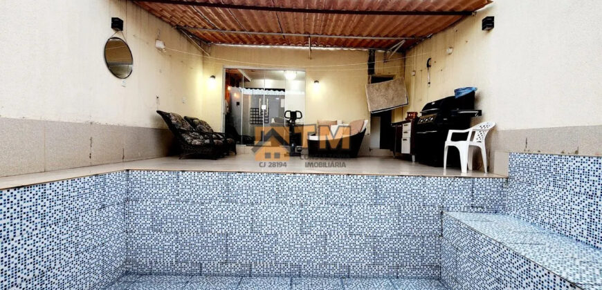 EXCELENTE CASA COM 2 QUARTOS, ARMÁRIOS PLANEJADO, COM PISCINA AQUECIDA, PERTO DE PARADA E COMERCIO, NO BAIRRO CENTRO, EM SÃO SEBASTIÃO /DF.