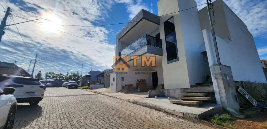 Casa Alto Padrão, Nova, Moderna, Fino Acabamento, com 3 Quartos, Suíte, Condomínio Vista Itaipu, no Jardim Botânico Brasília /DF.