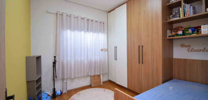 Maravilhosa Casa Alto Padrão, Moderna, Fino Acabamento, com 3 Quartos, Suíte, Armários planejados, no Condomínio Vista Itaipu, no Jardim Botânico Brasília /DF.
