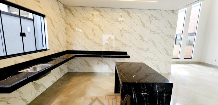 Excelente Casa Alto Padrão, Nova, Moderna, com Fino Acabamento, com 3 Quartos, Condomínio Estância Jardim Europa, no Jardim Botânico Brasília /DF. Aceita imóvel de menor valor