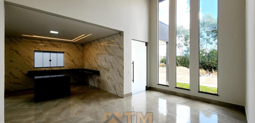 Excelente Casa Alto Padrão, Nova, Moderna, com Fino Acabamento, com 3 Quartos, Condomínio Estância Jardim Europa, no Jardim Botânico Brasília /DF. Aceita imóvel de menor valor