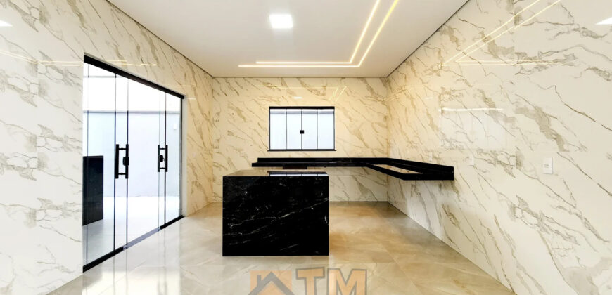 Excelente Casa Alto Padrão, Nova, Moderna, com Fino Acabamento, com 3 Quartos, Condomínio Estância Jardim Europa, no Jardim Botânico Brasília /DF. Aceita imóvel de menor valor