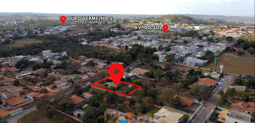 CASA COM 3 QUARTOS, SUITE, NA LAJE, LOTÃO DE 1250 METROS, NO CONDOMINIO MANSÕES BRAUNA, NO JARDIM BOTANICO DE BRASILIA/DF