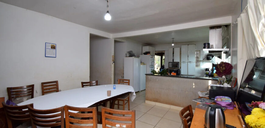 CASA COM 3 QUARTOS, SUITE, NA LAJE, LOTÃO DE 1250 METROS, NO CONDOMINIO MANSÕES BRAUNA, NO JARDIM BOTANICO DE BRASILIA/DF