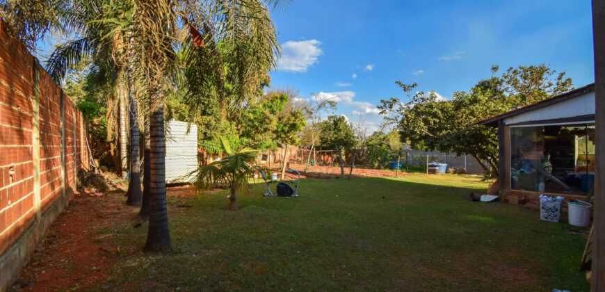 CASA COM 3 QUARTOS, SUITE, NA LAJE, LOTÃO DE 1250 METROS, NO CONDOMINIO MANSÕES BRAUNA, NO JARDIM BOTANICO DE BRASILIA/DF