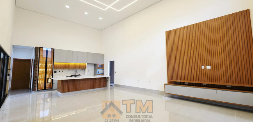 Casa Nova, Moderna no Condomínio Jardim Botanic! Encante-se com esta belíssima residência com fachada contemporânea e acabamentos de alto padrão, localizada em um dos condomínios mais desejados da região!