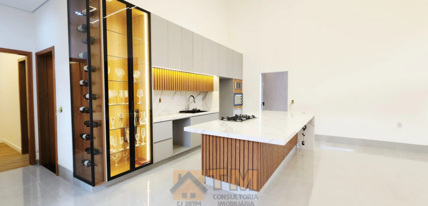 Casa Nova, Moderna no Condomínio Jardim Botanic! Encante-se com esta belíssima residência com fachada contemporânea e acabamentos de alto padrão, localizada em um dos condomínios mais desejados da região!