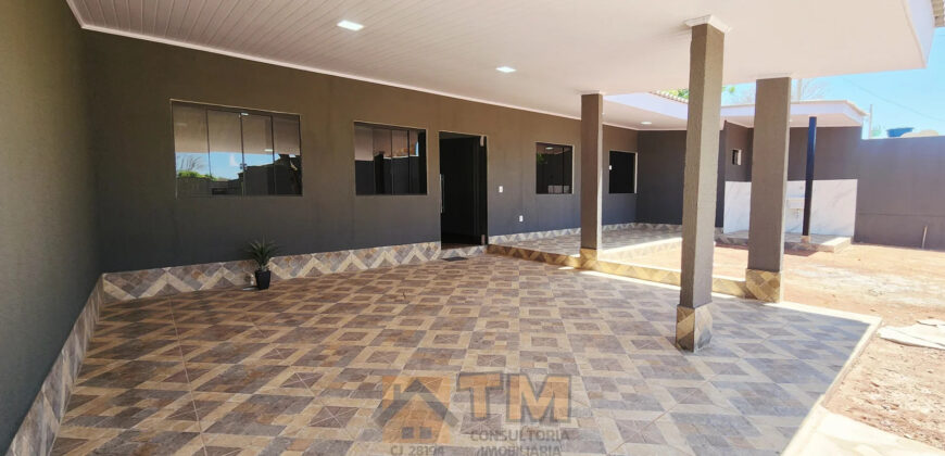 CASA NOVA, MODERNA, COM 2 QUARTOS, SUITE, NO BAIRRO VILA DO BOA, EM SÃO SEBASTIÃO/DF. PERTO DE PARADA E COMERCIO.