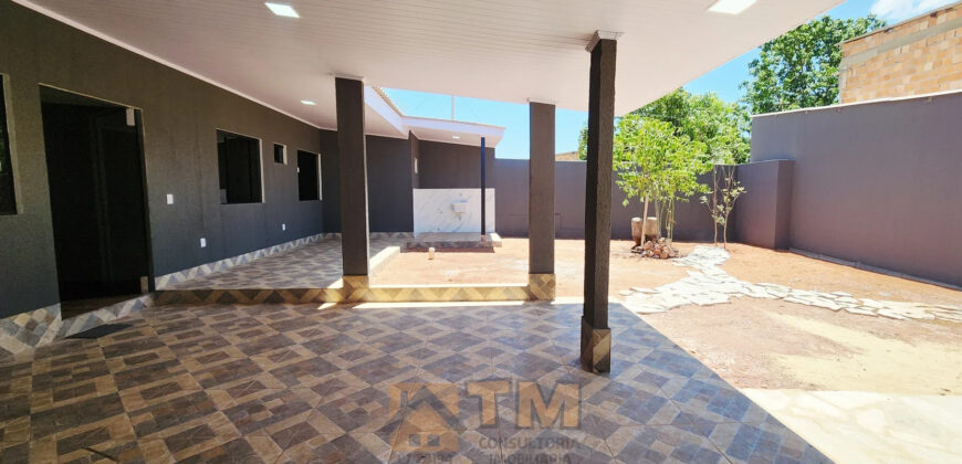 CASA NOVA, MODERNA, COM 2 QUARTOS, SUITE, NO BAIRRO VILA DO BOA, EM SÃO SEBASTIÃO/DF. PERTO DE PARADA E COMERCIO.