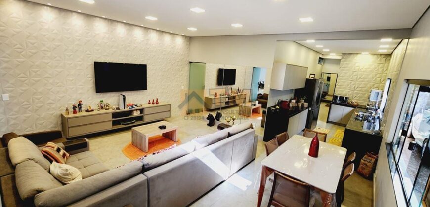 MARAVILHOSO SOBRADO NO CENTRO DA CIDADE, MODERNO, COM FINO ACABAMENTO, 3 SUITES, EM SÃO SEBASTIÃO DF. AC. CARRO