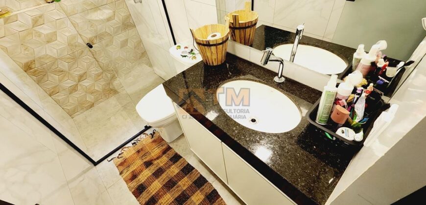 MARAVILHOSO SOBRADO NO CENTRO DA CIDADE, MODERNO, COM FINO ACABAMENTO, 3 SUITES, EM SÃO SEBASTIÃO DF. AC. CARRO