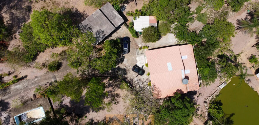 Chácara com 4 hectares, com córrego, Bem Localizada, no Cavas de Baixo, Perto da ponte do Rio São Bartolomeu em São Sebastião/DF.