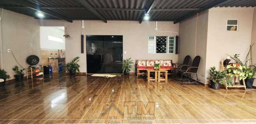 EXCELENTE CASA, DE ESQUINA, COM CHURRASQUEIRA, BAIRRO RESIDENCIAL OESTE, EM SÃO SEBASTIÃO/DF. ACEITA PERMUTA CASA EM CONDOMINIO