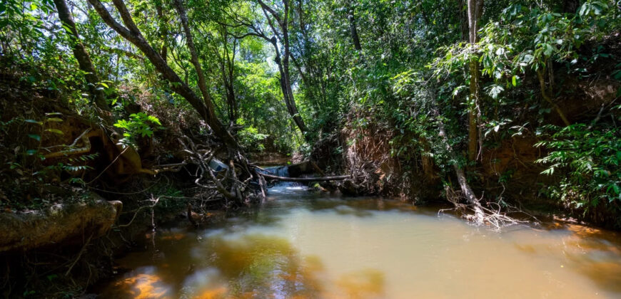 Chácara com 4 hectares, com córrego, Bem Localizada, no Cavas de Baixo, Perto da ponte do Rio São Bartolomeu em São Sebastião/DF.