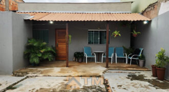 EXCELENTE CASA COM 2 QUARTOS, BEM LOCALIZADA, NO BAIRRO RESIDENCIAL OESTE EM SÃO SEBASTIÃO /DF.