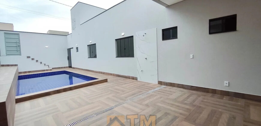 Maravilhosa Casa Alto Padrão, Moderna, Fino Acabamento, com 3 Quartos, Suíte, Condomínio Bem TI Vi, no Jardim Botânico Brasília /DF. Proximo ao Ouro Vermelho II.