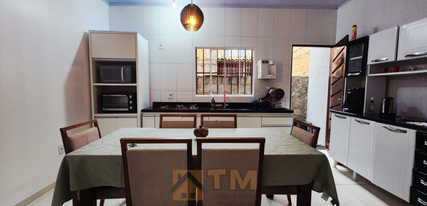 EXCELENTE CASA COM 2 QUARTOS, BEM LOCALIZADA, NO BAIRRO RESIDENCIAL OESTE EM SÃO SEBASTIÃO /DF.