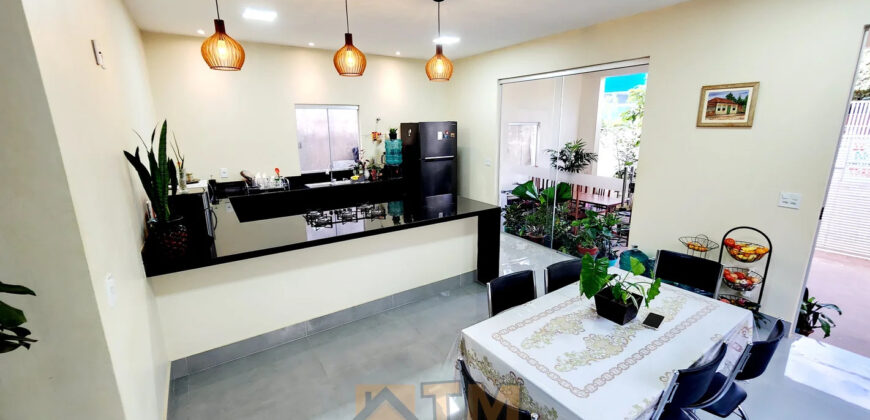 EXCELENTE CASA COM 2 QUARTOS, NO CONDOMINIO QUINTAS DOS IPES, JARDIM BOTÂNICO DE BRASÍLIA!