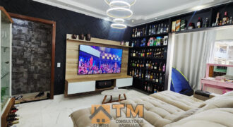 MARAVILHOSO SOBRADO COM FINO ACABAMENTO, COM ARMÁRIOS PLANEJADOS, PORCELANATO, COM 2 LAJES, ESTRUTURA PARA MAIS 1 ANDAR, NO BAIRRO RESIDENCIAL VITÓRIA, EM SÃO SEBASTIÃO/DF.