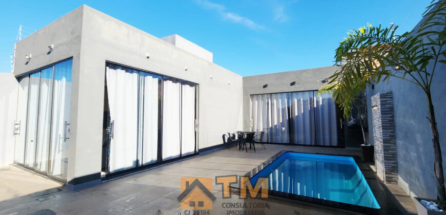 CASA SLIM E MODERNA À VENDA NO CAPÃO, PRÓXIMA À BR, PERTO DA REGIONA DE ENSINO, EM SÃO SEBASTIÃO/DF, COM PROJETO CONTEMPORÂNEO, AMBIENTES INTEGRADOS E EXCELENTE ÁREA DE LAZER.