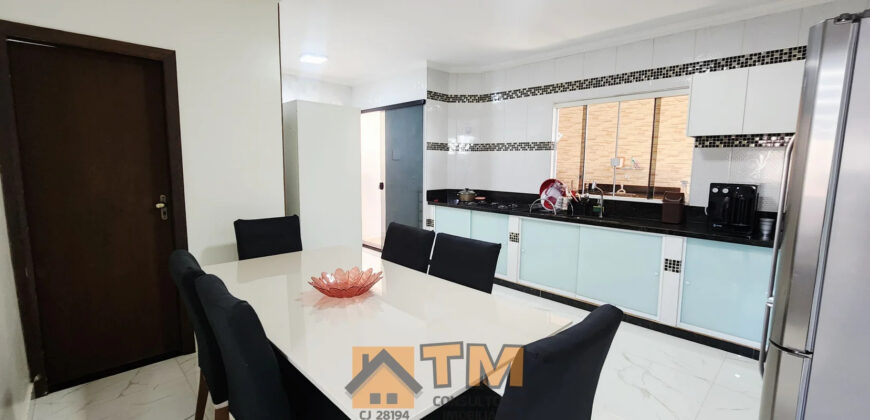 MARAVILHOSO SOBRADO COM FINO ACABAMENTO, COM ARMÁRIOS PLANEJADOS, PORCELANATO, COM 2 LAJES, ESTRUTURA PARA MAIS 1 ANDAR, NO BAIRRO RESIDENCIAL VITÓRIA, EM SÃO SEBASTIÃO/DF.