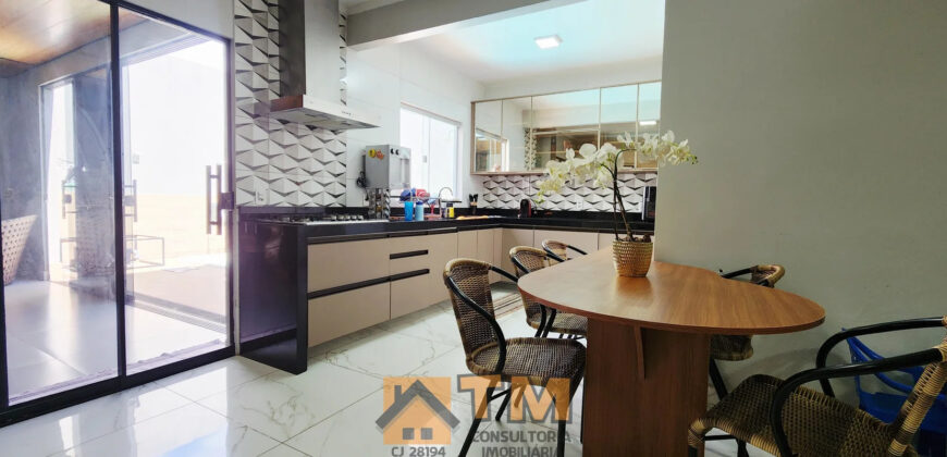 MARAVILHOSO SOBRADO COM 4 QUARTOS, SUITES, FINO ACABAMENTO, COM ARMÁRIOS PLANEJADOS, PORCELANATO, PISCINA, CHURRASQUEIRA, NO BAIRRO RESIDENCIAL OESTE, EM SÃO SEBASTIÃO/DF.